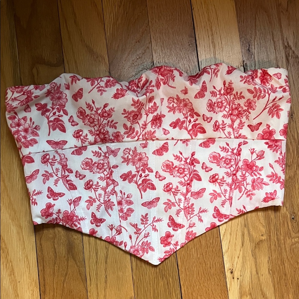 Princess Polly Floral Bustier